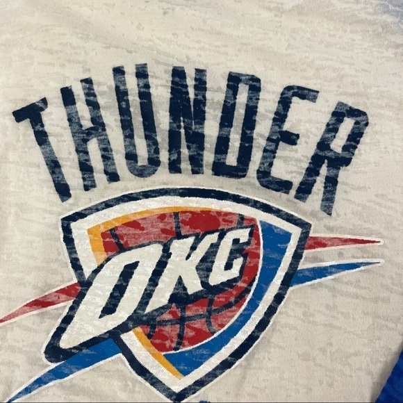 Majestic Threads Womens Tshirt Thunder Blue XL - Picture 4 of 6